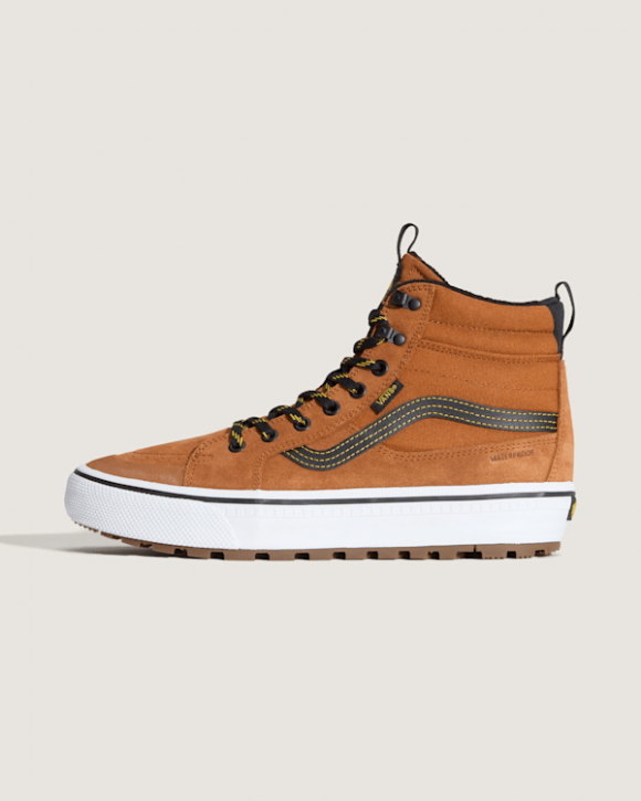 Vans - Sk8-Hi Waterproof Insulated Shoes, Man, Orange - VN000DAQN1Z