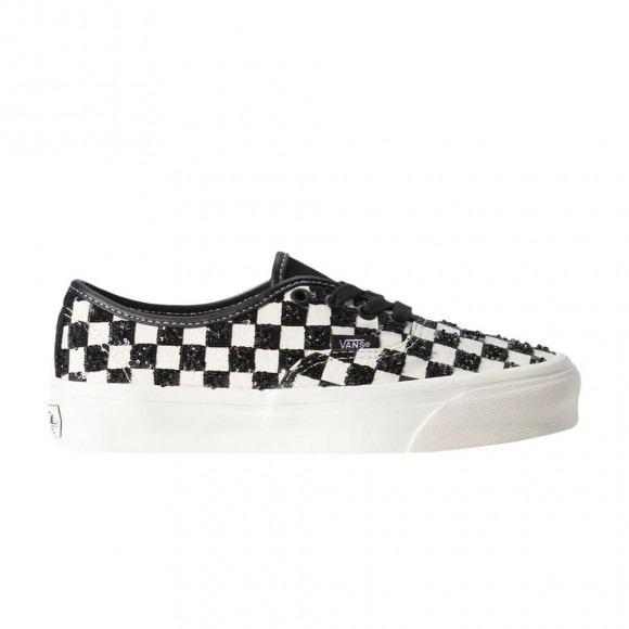 Vans LX Authentic 44 'Beaded Checkerboard' | Black | Men's Size 11.5 - VN000DB8705