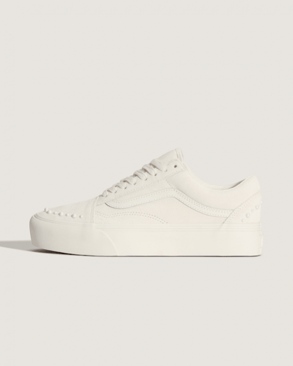 Vans - Old Skool Platform Shoes, Man, White - VN000E87CCZ
