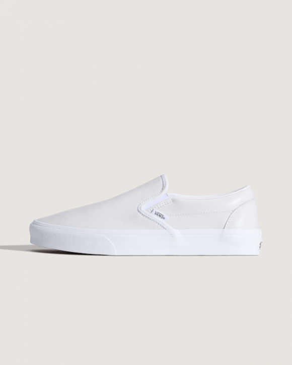Vans - Classic Slip-On Shoes, Man, White - VN000EACBPC