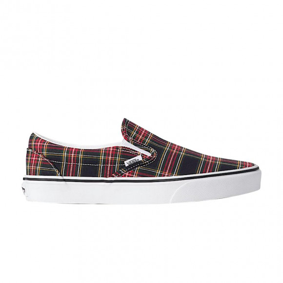 Vans Classic Slip-On 'Plaid - Navy' | Blue | Men's Size 3.5 - VN000EACBX9