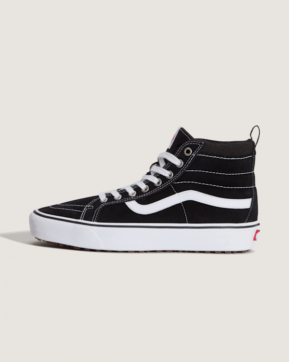 Vans - Sk8-Hi Insulated BLACK/WHITE, Man, Black - VN000EB4BA2