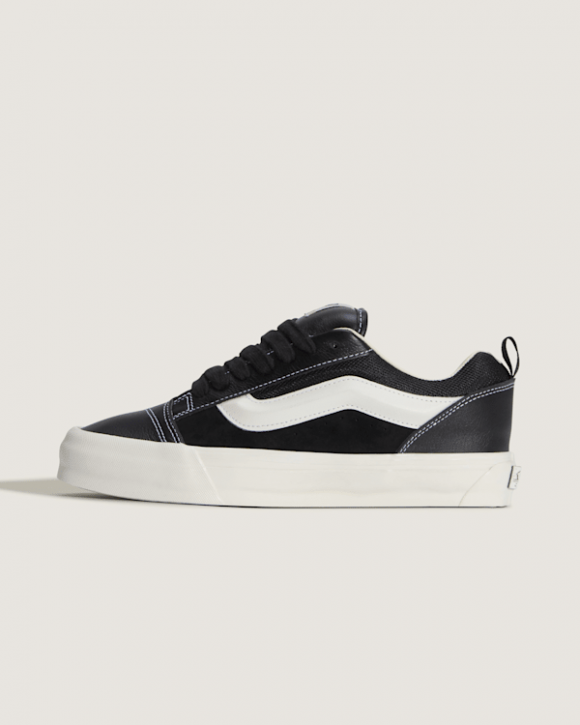 Vans - Scarpe in pelle Premium Knu Skool, Uomo, Nero - VN000EB5BLA