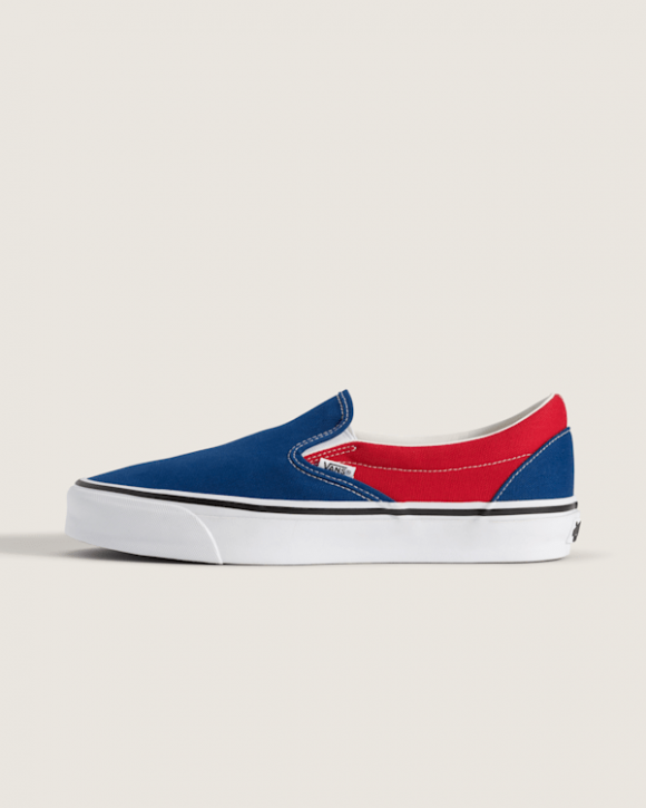 Vans - OTW by Vans X Engineered Garments Classic Slip-On 98, Man, Red - VN000EBPZ11