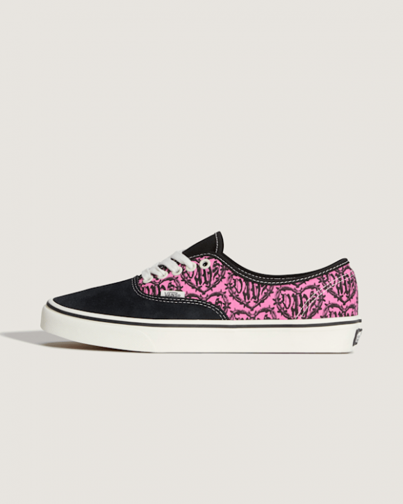 Vans - Zapatillas Authentic, Hombre, Negro/Rosa - VN000EGAB9P