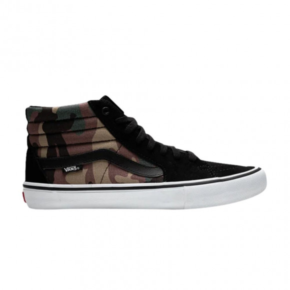 Vans Sk8-Hi Pro 'Camo' | Black | Men's Size 6.5 - VN000VHGAT4