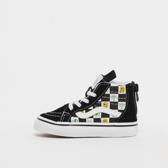 Sk8-Hi Melted Check Black/Multi-Color - VN000XG5BML