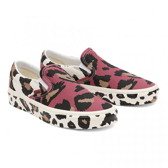 VANS Animal Classic Slip-on Shoes ((animal) Deco Rose/leopard) Women Multicolour - VN000XG8AZO