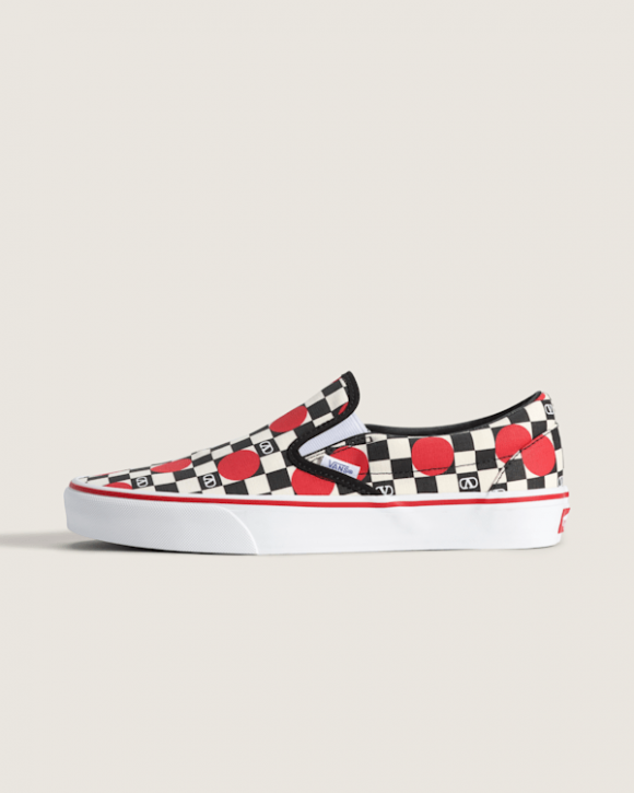 Vans - Valentino Garavani and Vans Classic Slip-On, Man, Black - VN000XW4E0L