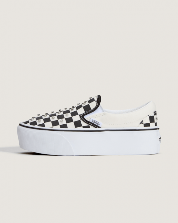 Vans - Youth Classic Slip-On Platform Shoes (8-14 years), Black - VN000YS3BA2
