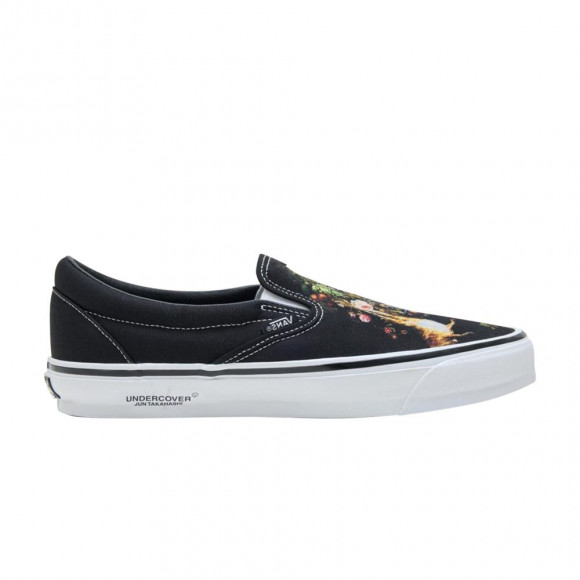 Undercover x Vans Classic Slip-On 'Black White' | Men's Size 4 - VN000Z0ZBLK1