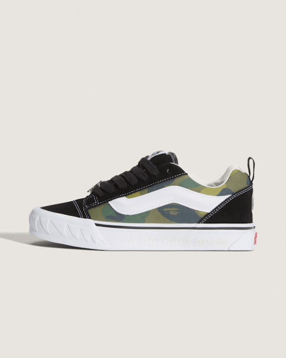 Vans - Zapatillas Knu Skool Vans X BAPE, Hombre, Negro - VN000Z39W09
