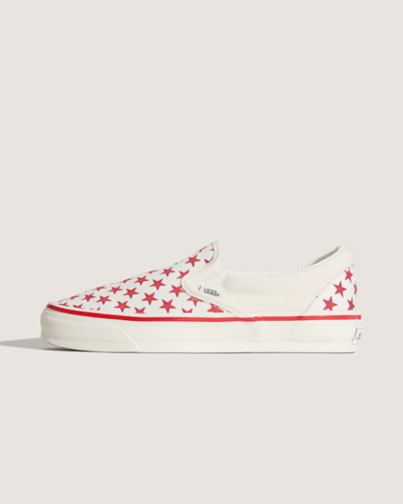 Vans - Premium Classic Slip-On Shoes, Man, Red - VN000Z7ZBOP