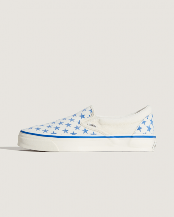 Vans - Premium Classic Slip-On Shoes, Man, Blue - VN000Z7ZUR2