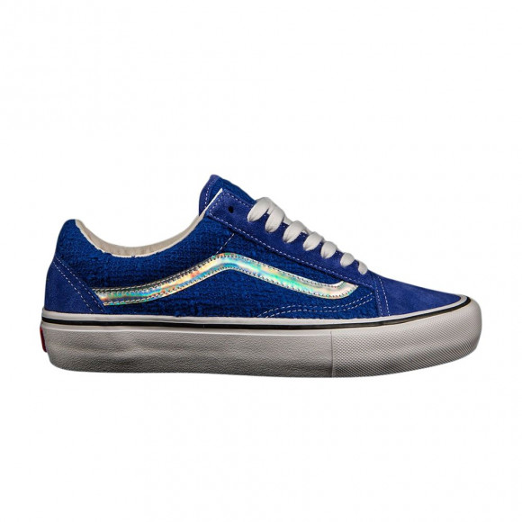 Vans Supreme x Old Skool Pro  Iridescent 'Blue' | Men's Size 9 - VN000ZD4JHY