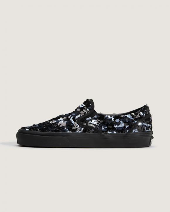 Vans - Classic Slip-On Shoes, Man, Black - VN0010W0DE2