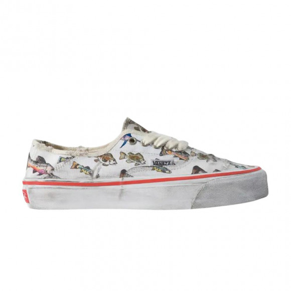 Vansza Authentic SZA Knockdown 'Black White' | Men's Size 9 - VN00115AWHT