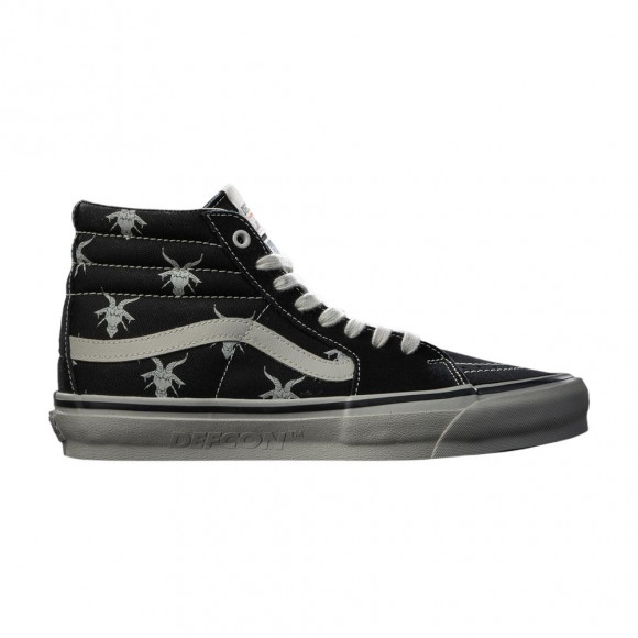 Defcon x Vans Sk8-Hi 38 'Black White' | Men's Size 11.5 - VN0011B4BLK