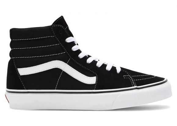 Vans Sk8-Hi Lite Plus Suede Canvas Black White - VN04PAIJU