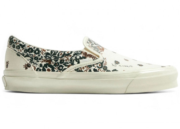 END. x Vans Men's Vault x NOMA t.d. UA OG Classic Slip-On LX True White/Antique White - VN0A32QN2WO