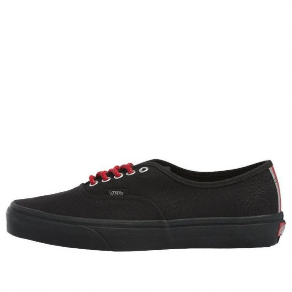 Vans Authentic Low-Top Sneakers Black/Red VN0A348A2NY - VN0A348A2NY