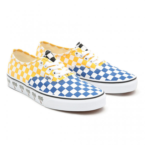 Vans Authentic 'Sidewall Palm Tree Checkerboard'
