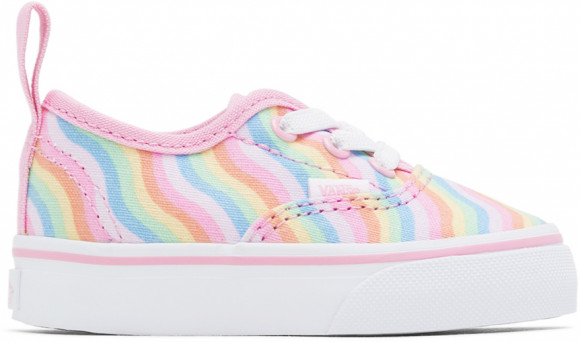 Vans Baby Multicolor Wavy Rainbow Authentic Sneakers - VN0A34A1ARI1