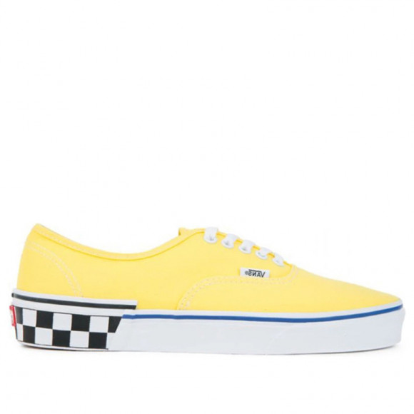 vans authentic yellow true white