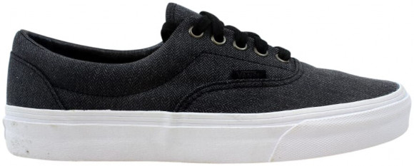 vans herringbone black