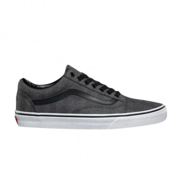 Vans Old Skool 'Oversized Herringbone - Black' | Men's Size 4.5 - VN0A38G1U4J