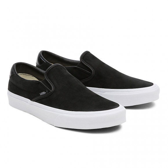 VANS Matte Shine Slip-on 59 Shoes ((matte Shine) Black/true White) Women Black - VN0A38GUB5O