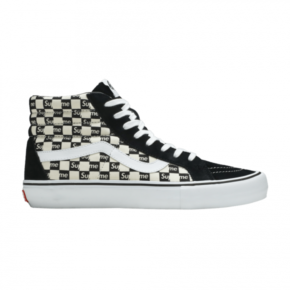 Vans Supreme x Sk8-Hi Pro 'Checkered Black' - VN0A38Z3JLW