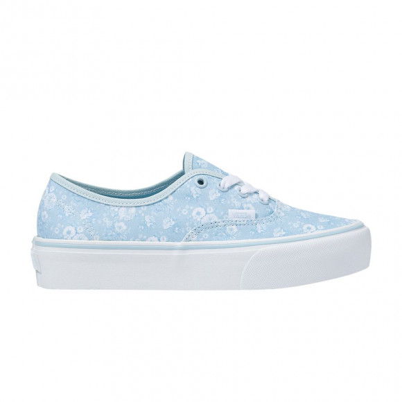 Vans Authentic Platform 'Tonal - Floral Blue' | Men's Size 7.5 - VN0A3AV87O7