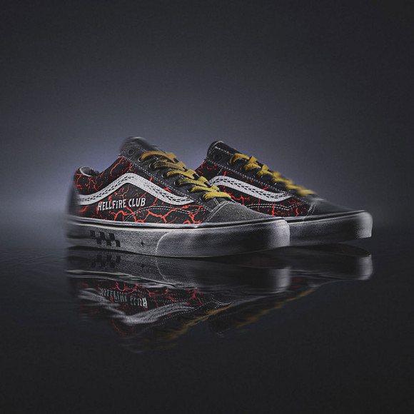 Vans X Stranger Things Style 36 Shoes (netflix Stranger Things Black/red) Women Red - VN0A3DZ3Y09
