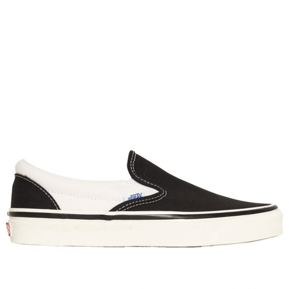 Vans Slip-On 98 DX 'Anaheim Factory' Black/White Canvas Shoes/Sneakers VN0A3JEXQF6 - VN0A3JEXQF6