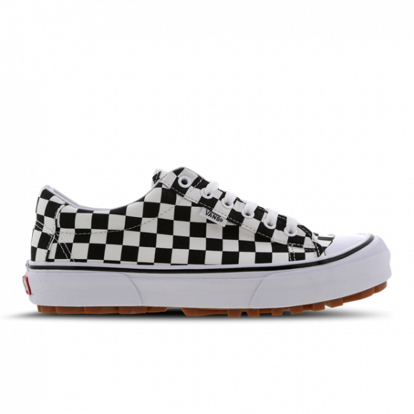 vans style 29 checkerboard & true white womens shoes