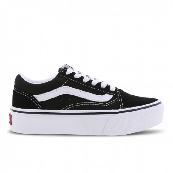 Vans Kids Black Old Skool Platform Little Kids Sneakers