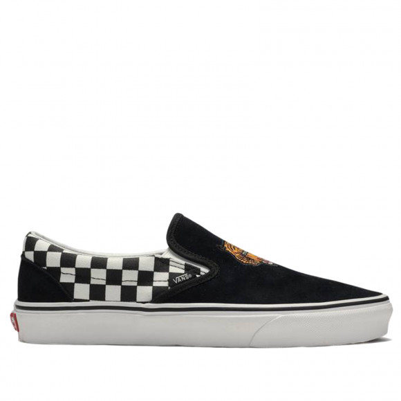 tiger checkered vans