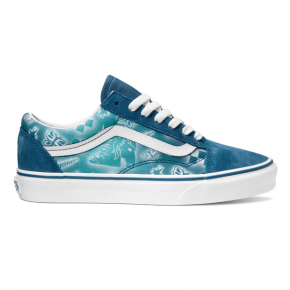 VANS Zapatillas Better Together Old Skool ((better Together) Moroccan Blue/true White) Mujer Azul - VN0A3WKT4PC