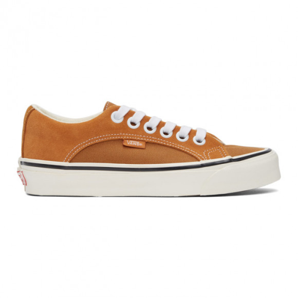 Vans Orange and Tan OG Lampin LX Sneakers - VN0A45J64MV