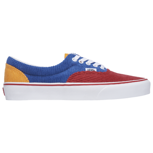 vans shoes blue and red
