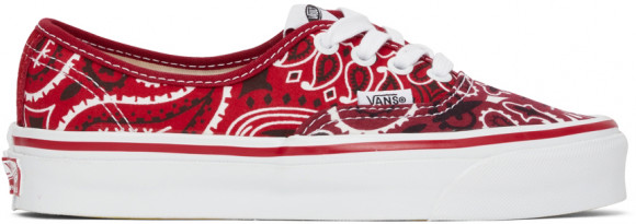 Vans x Bedwin & The Heartbreakers OG Authentic LX (Bandana Red Paisley) - VN0A4BV99RA