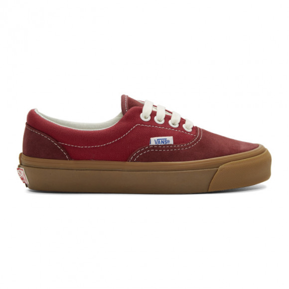 Vans Red OG Era LX Sneakers - VN0A4BVATJ4