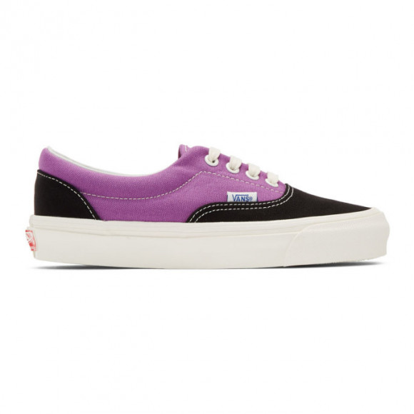 Vans Black and Purple OG Era LX Sneakers - VN0A4BVAVYS