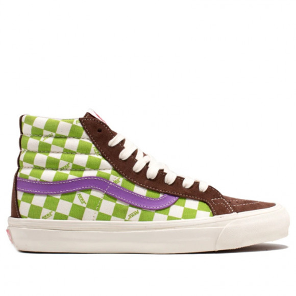 Vans Sk8-Hi LX 'Lime Green' Potting Soil/Lime Green Sneakers/Shoes VN0A4BVBTJ5 - VN0A4BVBTJ5