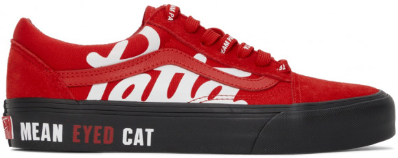 Vans Red Patta Edition Vault 'Mean Eyed Cat' Old Skool Sneakers - VN0A4BVF5X8