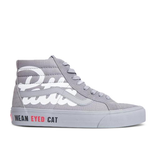 Vans Patta x Vault Sk8-Hi Reissue VLT LX 'Mean Eyed Cat - Frost Grey' - VN0A4BVH5WY