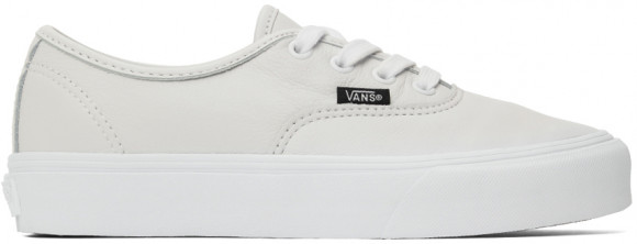 Vans Off-White Leather Authentic VLT LX Sneakers - VN0A4CS49HA