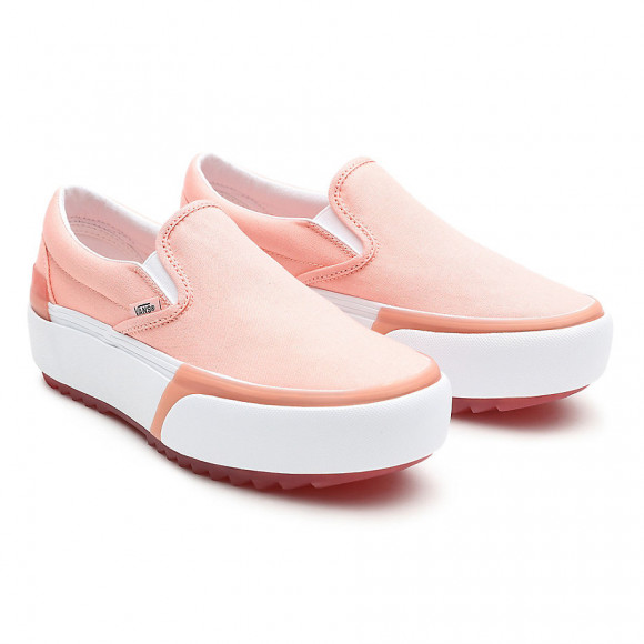 vans shoes peach