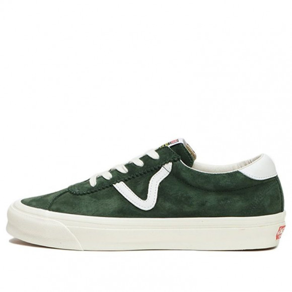 Vans Og Epoch Lx Green/White Skate Shoes VN0A4U12FGN - VN0A4U12FGN